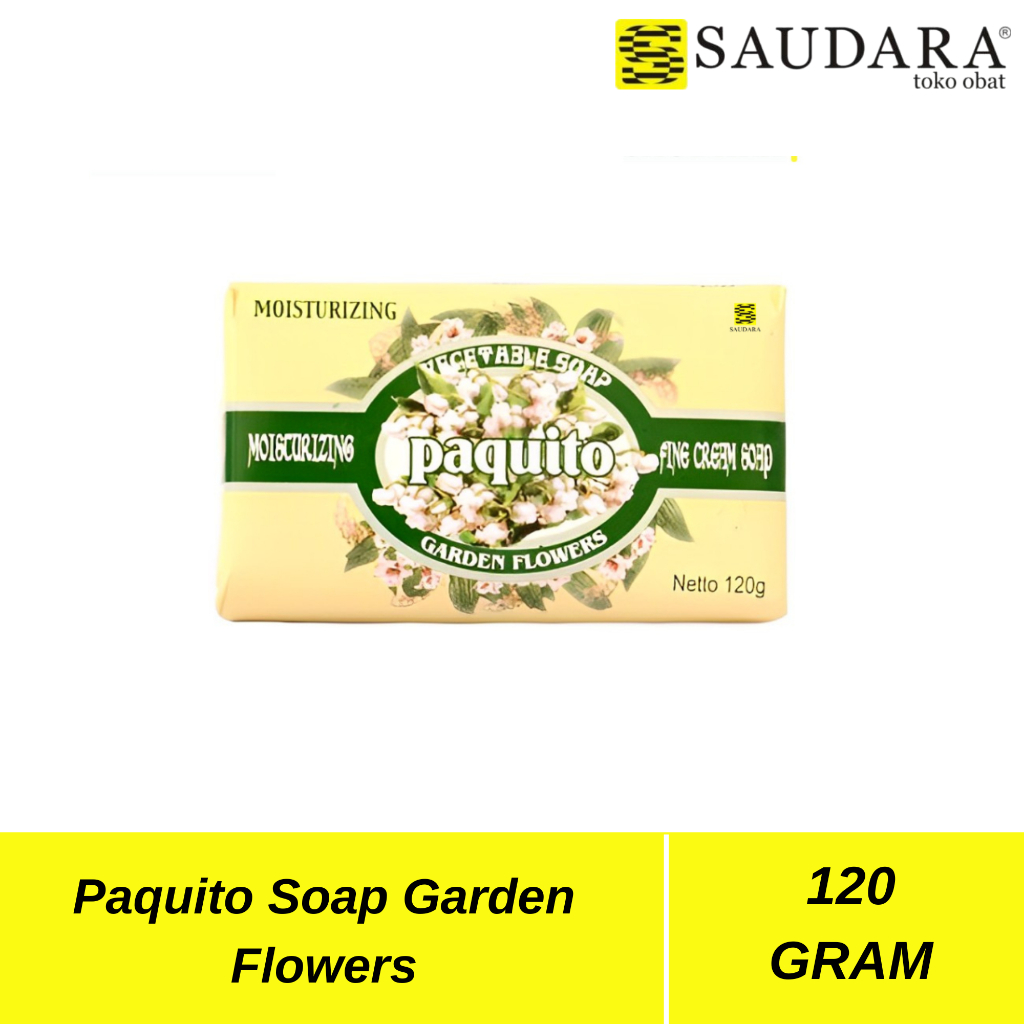 Paquito Soap Garden Flowers (120 Gr)