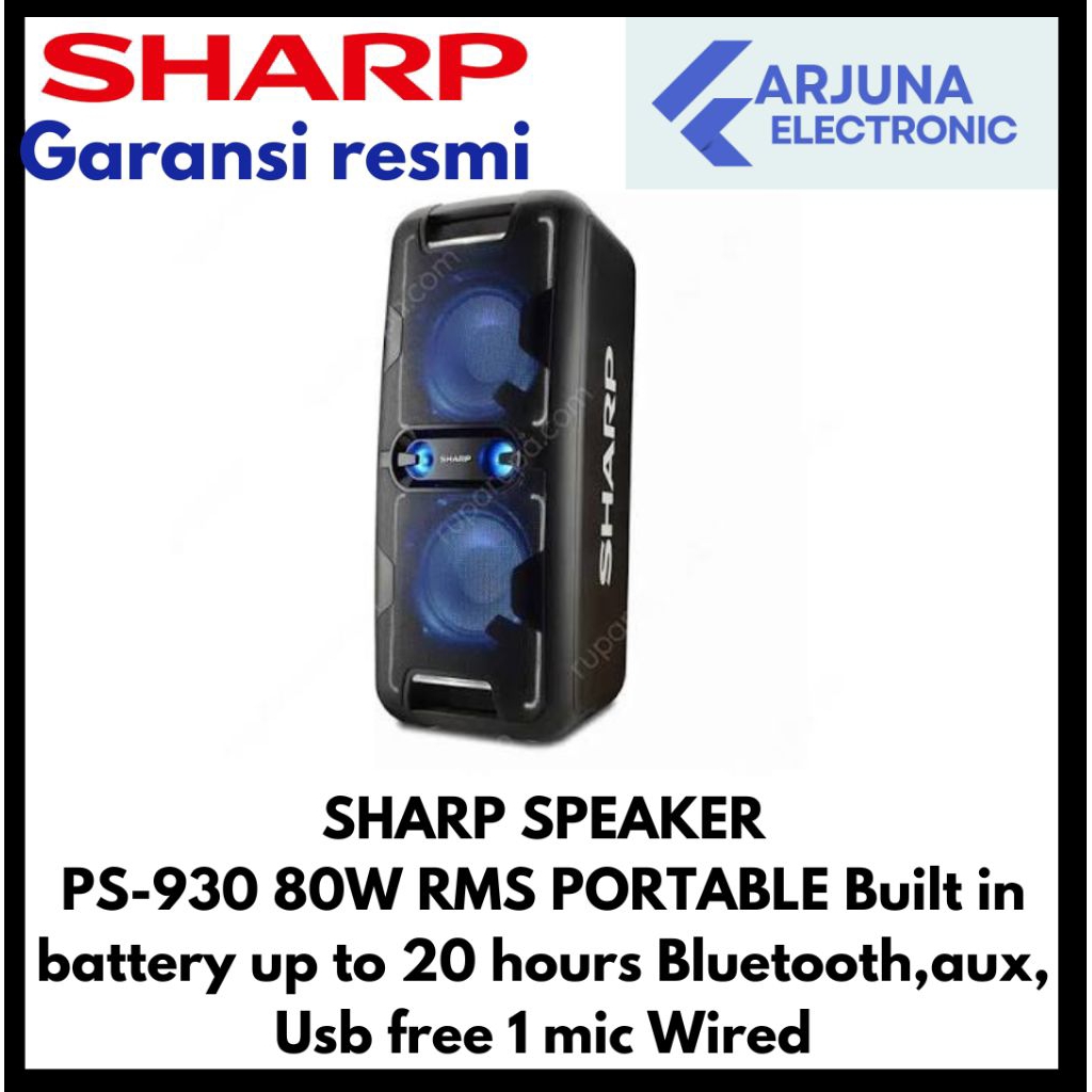 SHARP HIFI PS-930 / PS930 karaoke
party