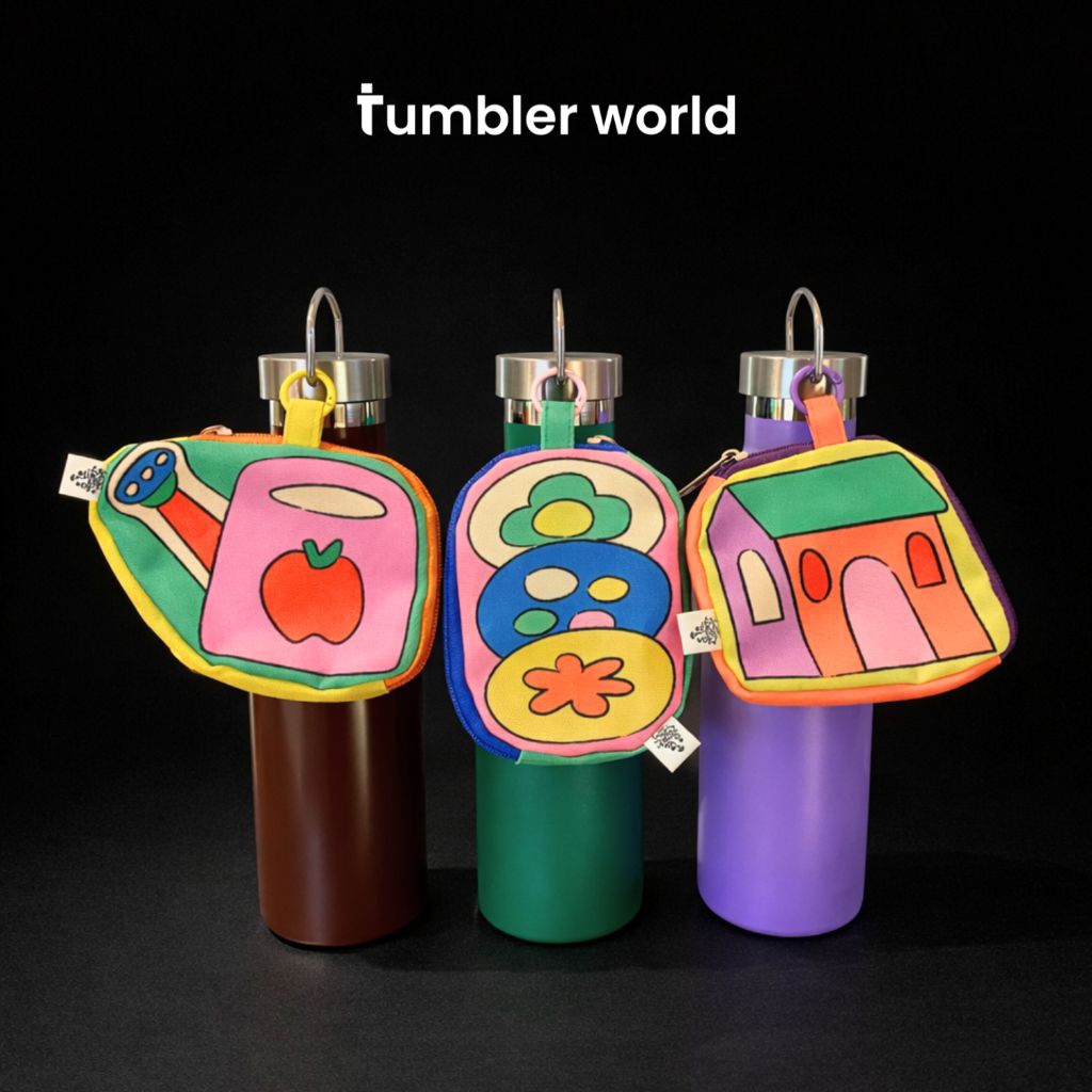 Trinkets Pouch Tumbler World x Smitten by Pattern