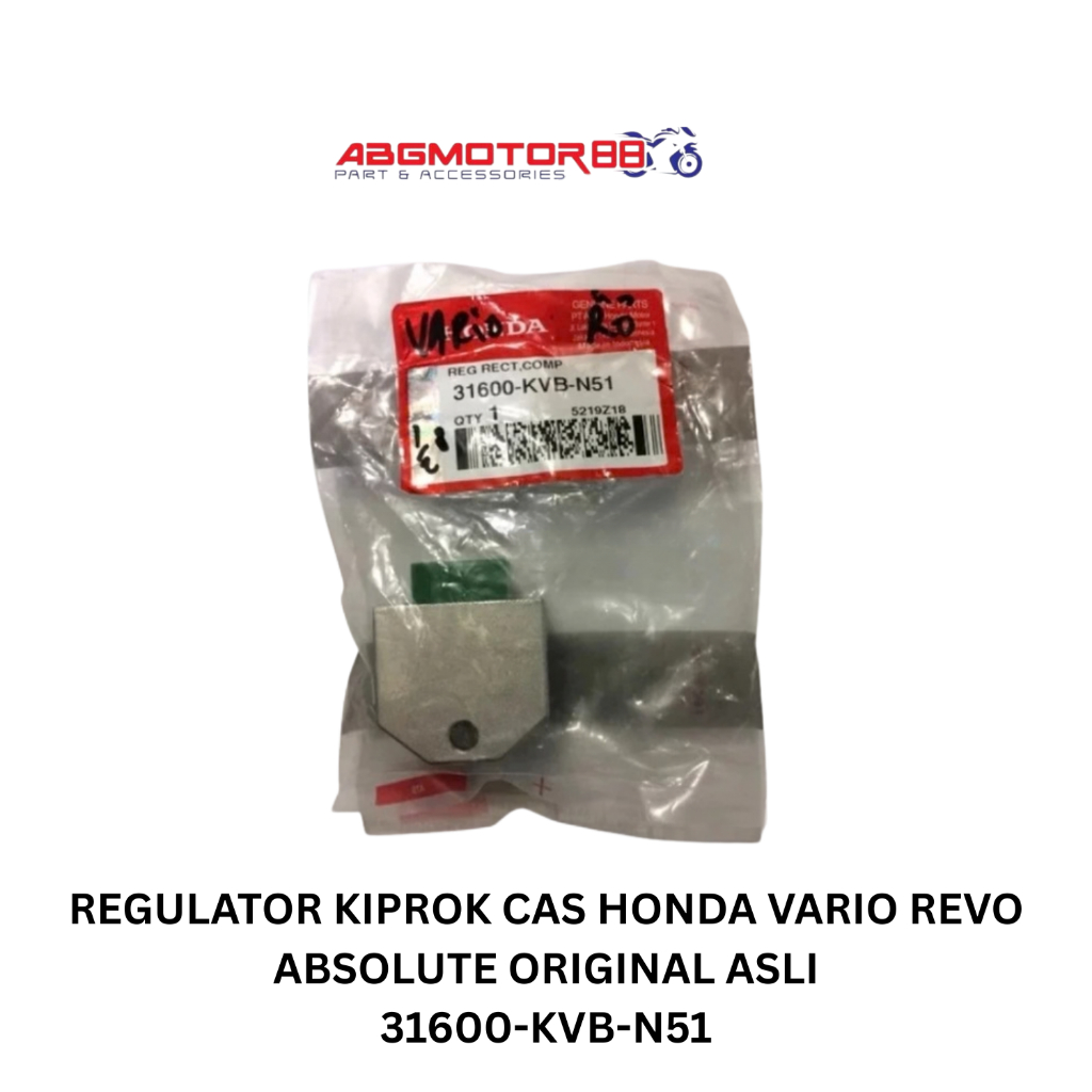 REGULATOR KIPROK CAS HONDA VARIO REVO ABSOLUTE ORIGINAL ASLI 31600-KVB-N51