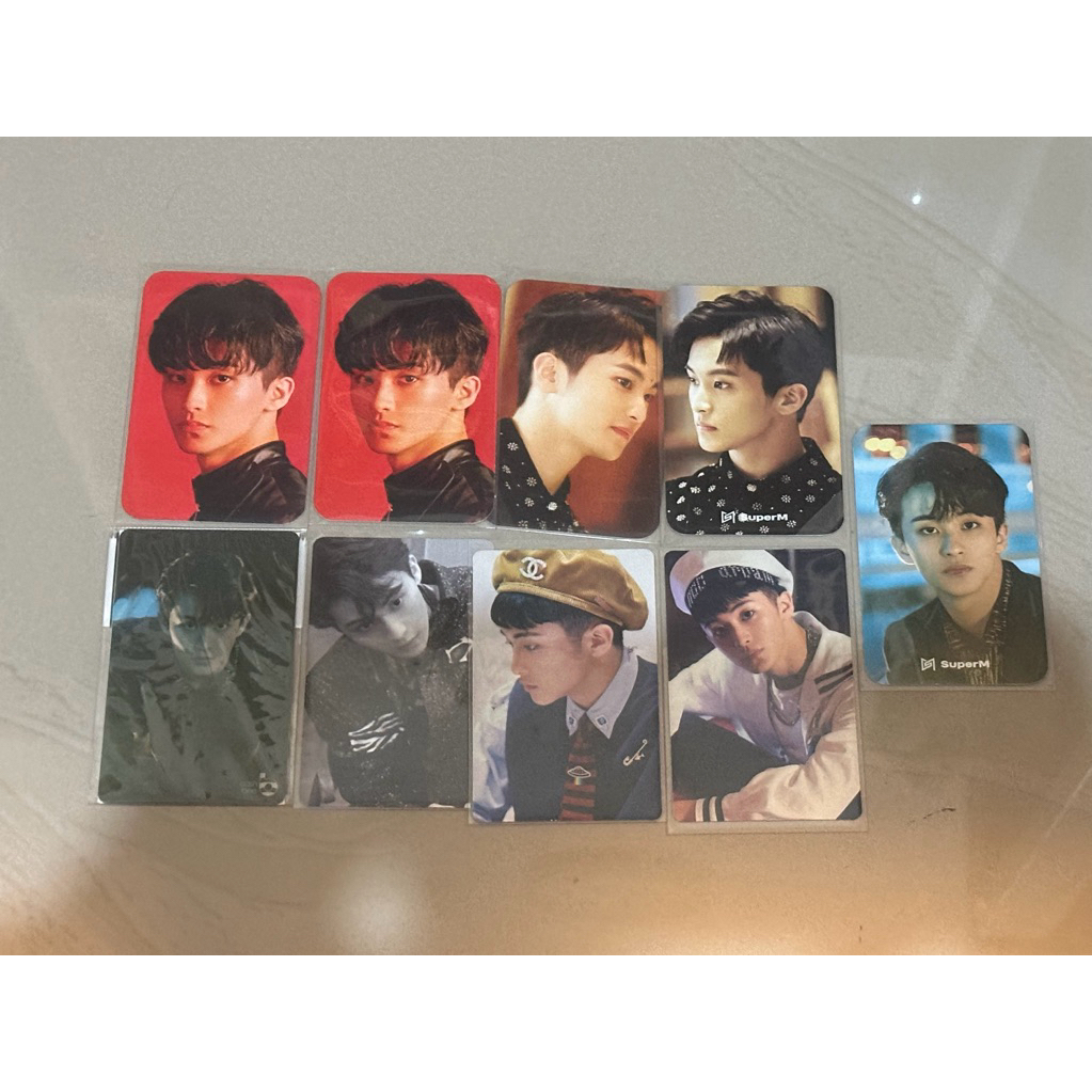 Photocard pc official mark lee superm nct