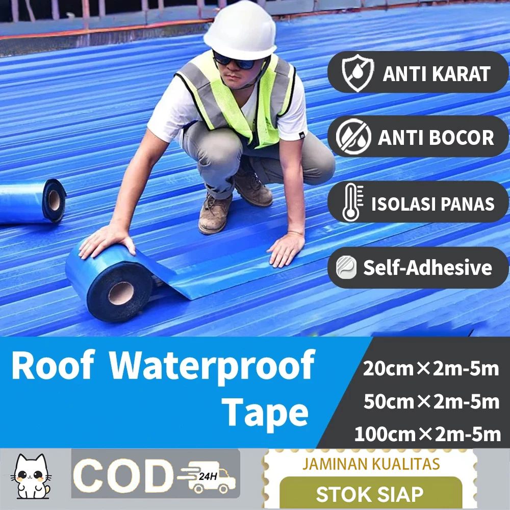 Roof Waterproof Tape Lakban/Anti Bocor atap rumah Lakban/Aluminium Foil Lakban