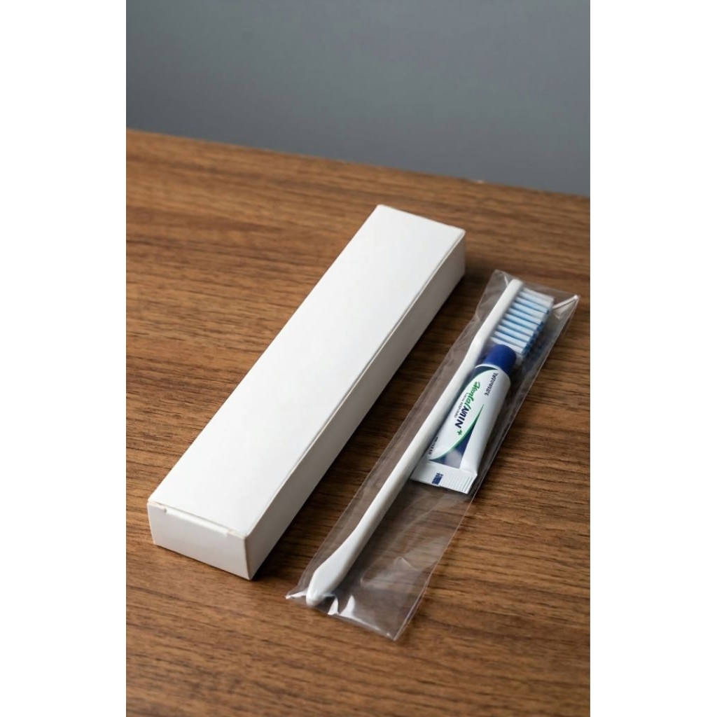 Amenities Set - Dental Kit Cover Box Logo Polos