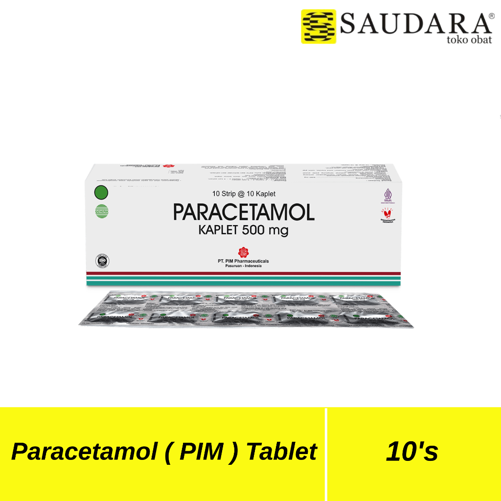 Paracetamol ( PIM ) Tablet 10's