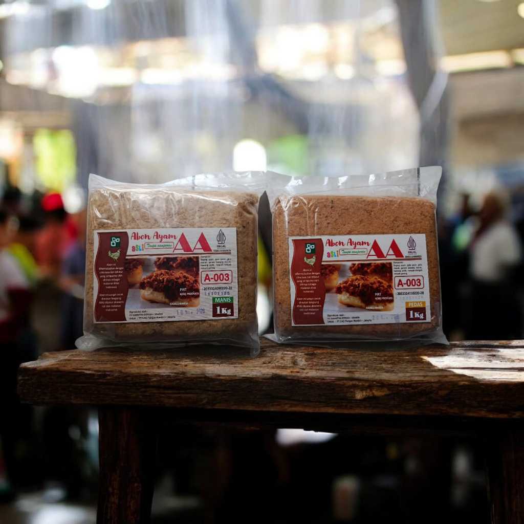 Abon Ayam Asli Super Raos (AA - 003) Premium Kemasan 1kg