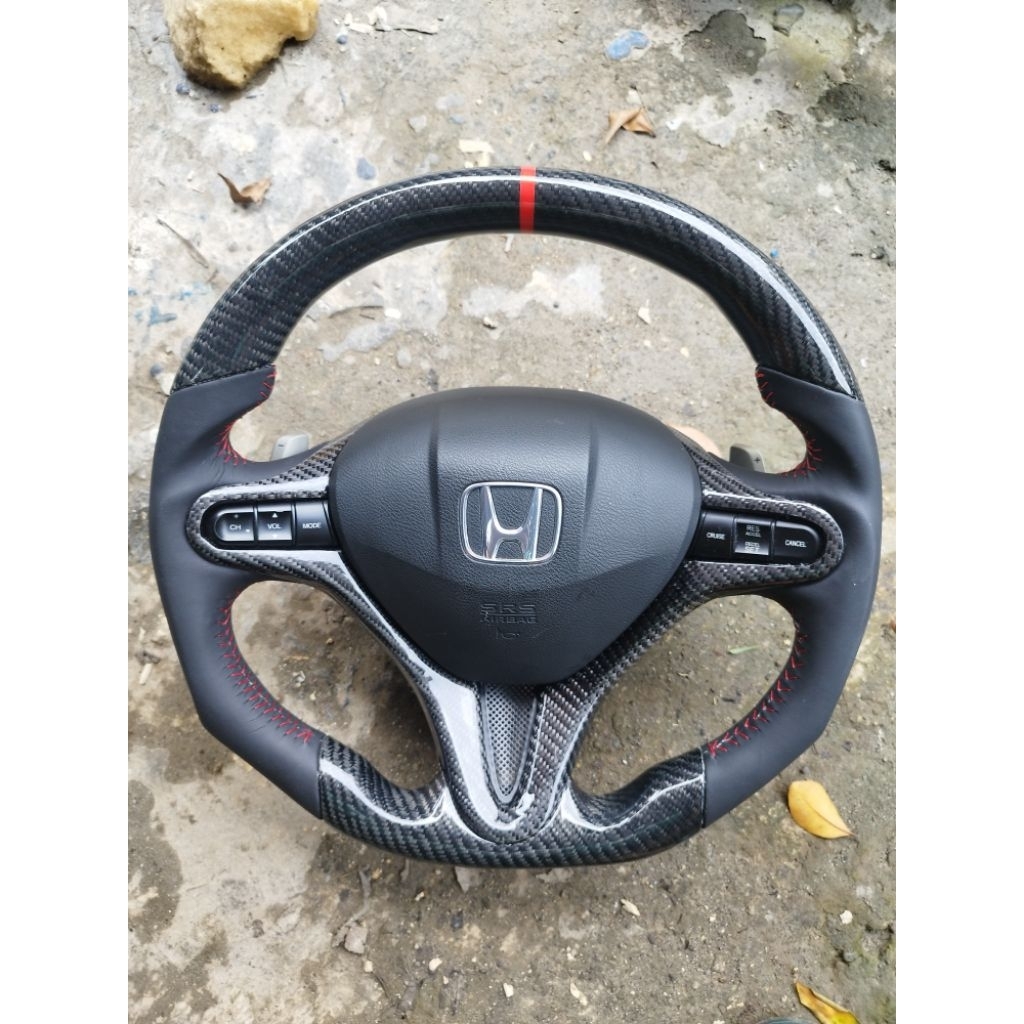 stir original honda Civic fd karbon kevlar baru