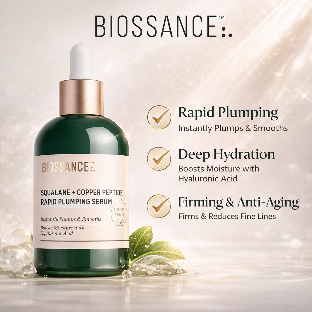 Biossance Squalane copper peptide serum 50ml