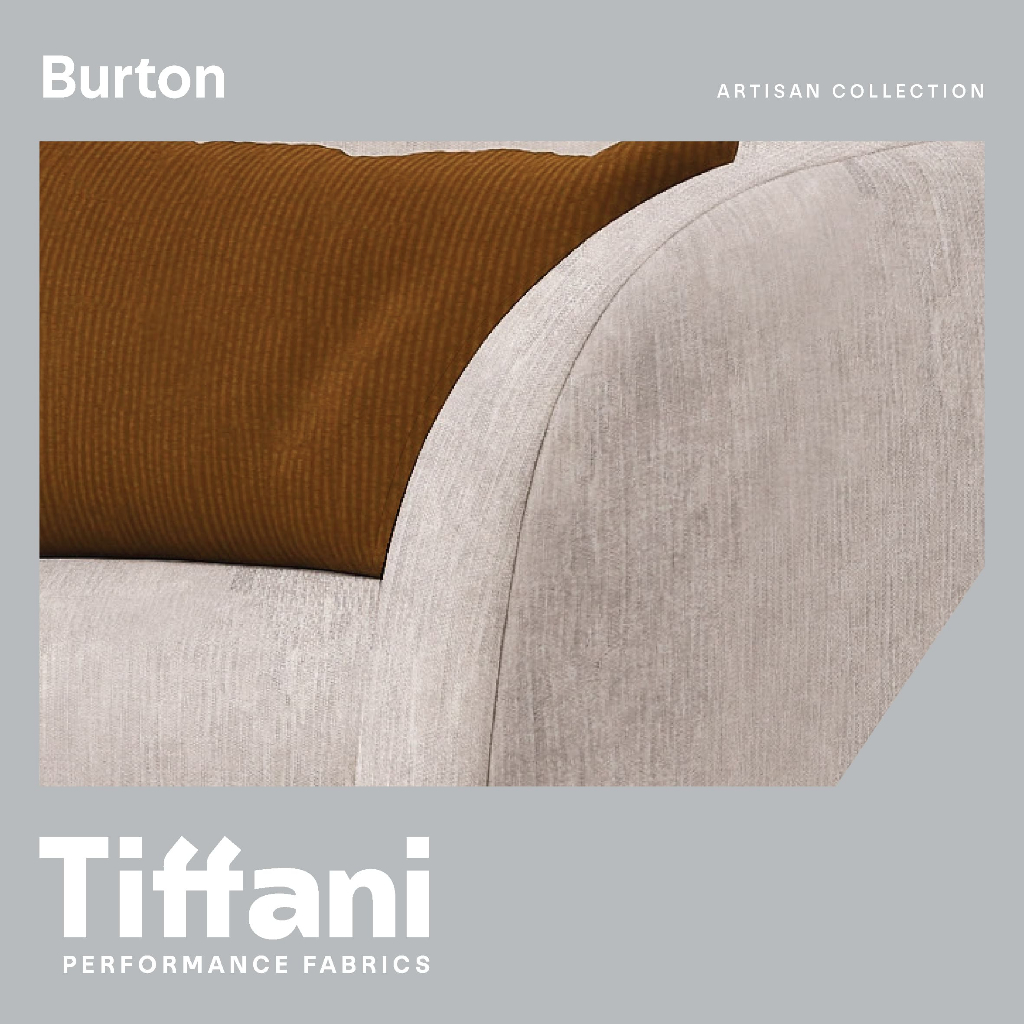 Tiffani Artisan Collection - [Burton] Kain Sofa Kain Kursi Kain Jok Sofa Cover Jok Sofa meteran Prem