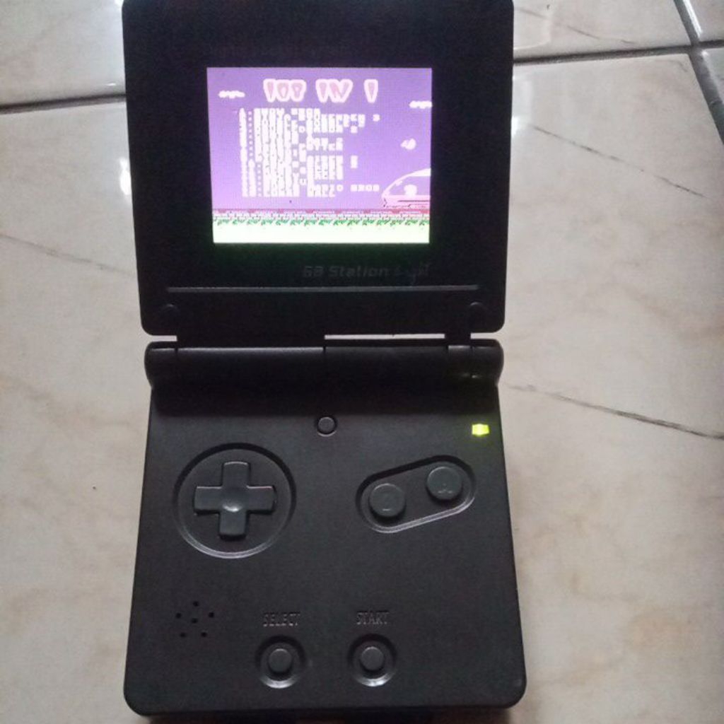 Game boy Advance sp light