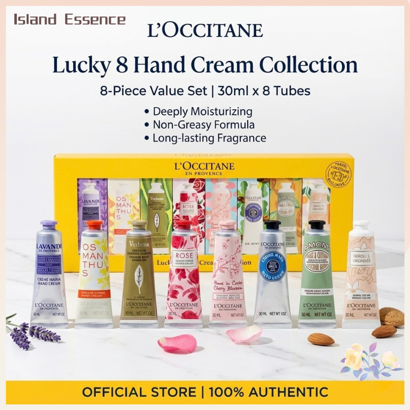 L'Occitane Hand Cream Set / LOccitane Hand Cream Gift Set/ Moisturizing Gift Box/L'Occitane Cherry B