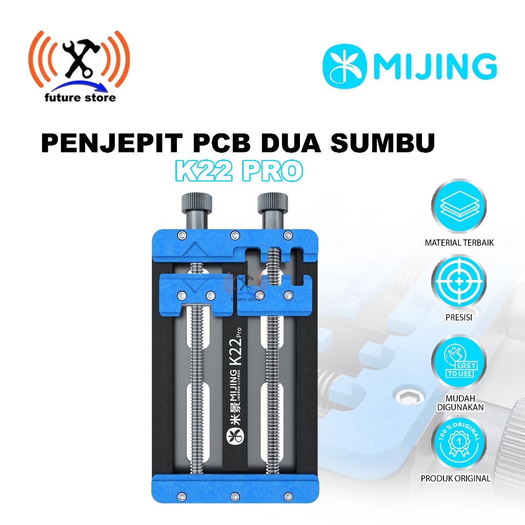 PCB HOLDER MIJING K22 PRO DUAL AXIS ORIGINAL - PENJEPIT PCB SERVIS MIJING K22 PRO - MIJING K22 PRO P
