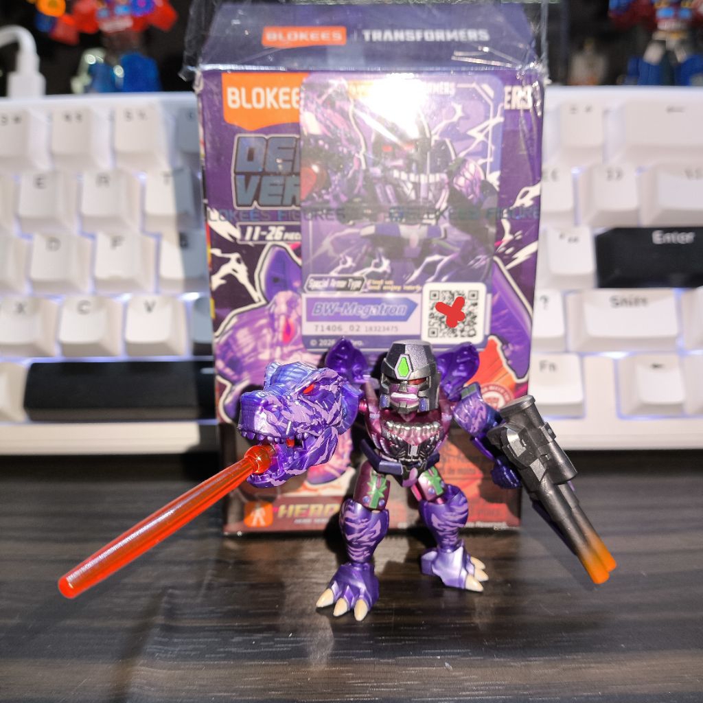 Super Secret Special Armour Type Blokees GDV 06 BW-Megatron