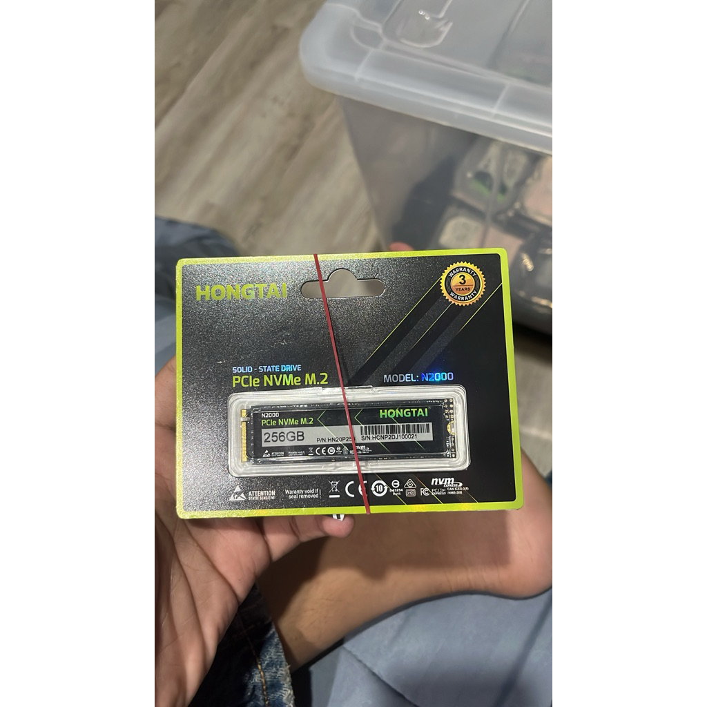 NVME HINGRAI NVME 256GB + Windows