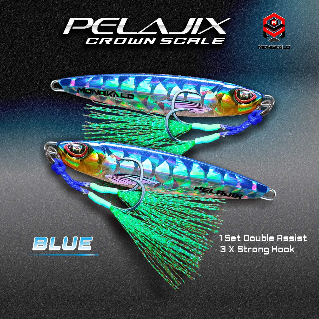 Mongkalo Pelajix Kipas noGID noMotif Candy 60 Biru