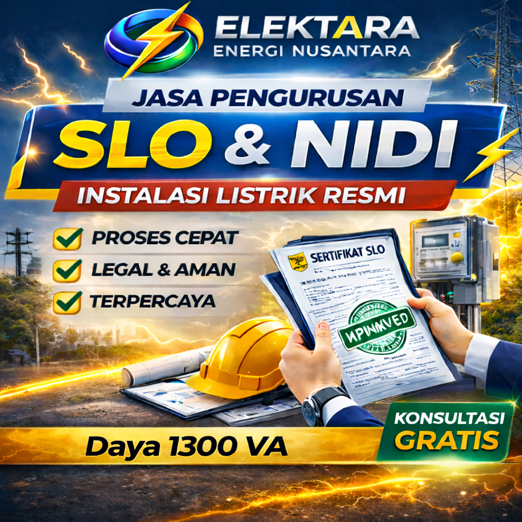 Layanan Pengurusan (SLO) & NIDI Daya 1300 va 1 phas