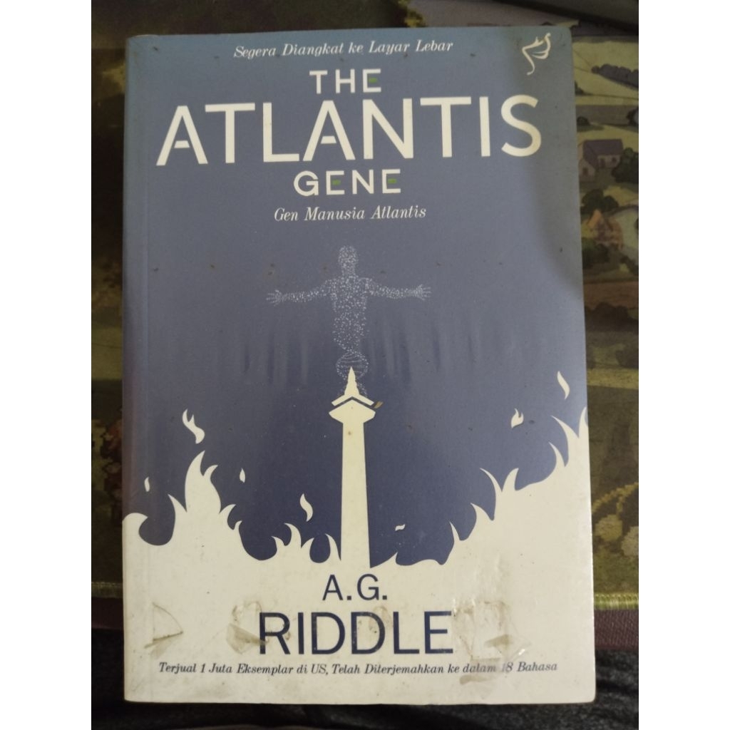 Novel The Atlantis Gene Preloved (Gen Manusia Atlantis) - Novel Sci-fi Thriller