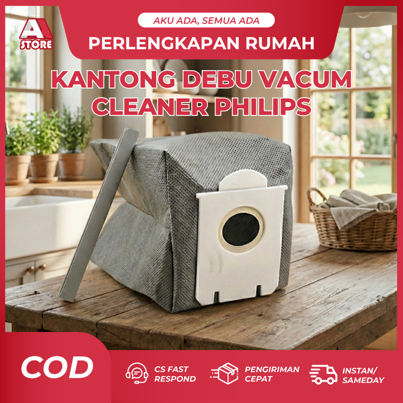 Kantong Debu Vacum Cliner Penyedot Debu Filter Bag PHILIPS