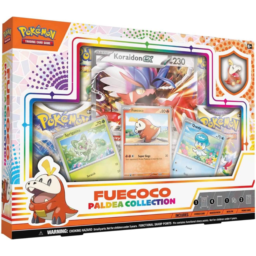 Pokemon TCG: Paldea Pin Collection - Fuecoco