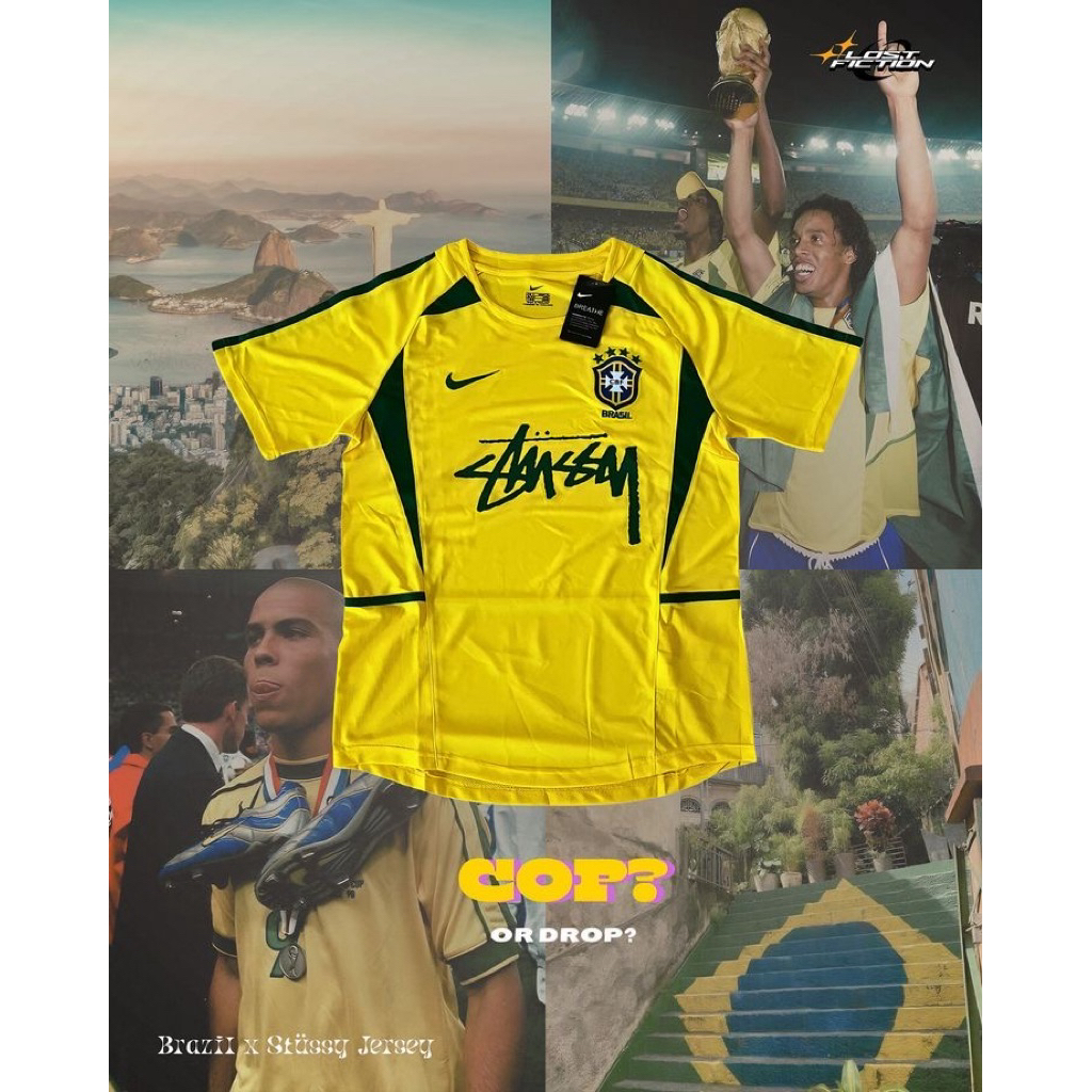 Jersey Brazil x Stussy import Quality