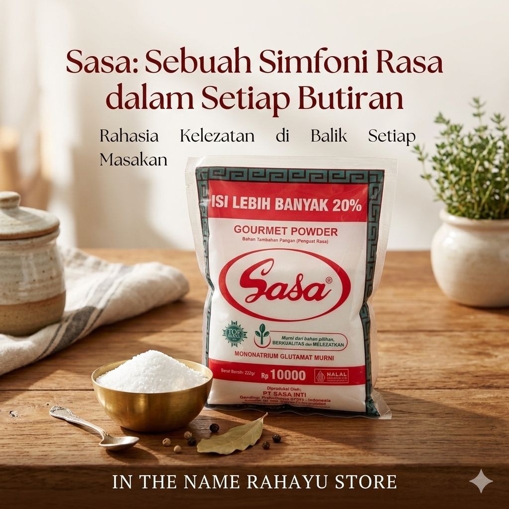 Sasa MSG Micin 220gr Kemasan 10000an