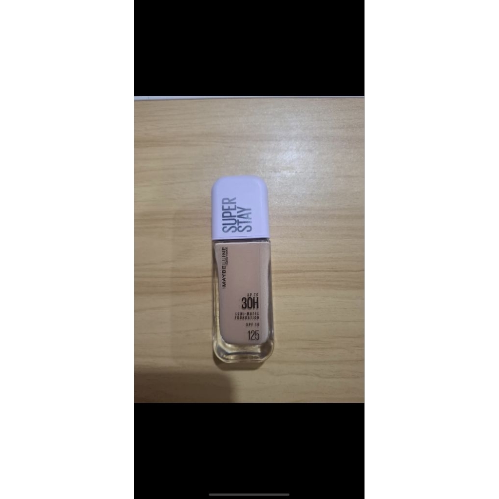 lumi-matte foundation maybelline shade 125