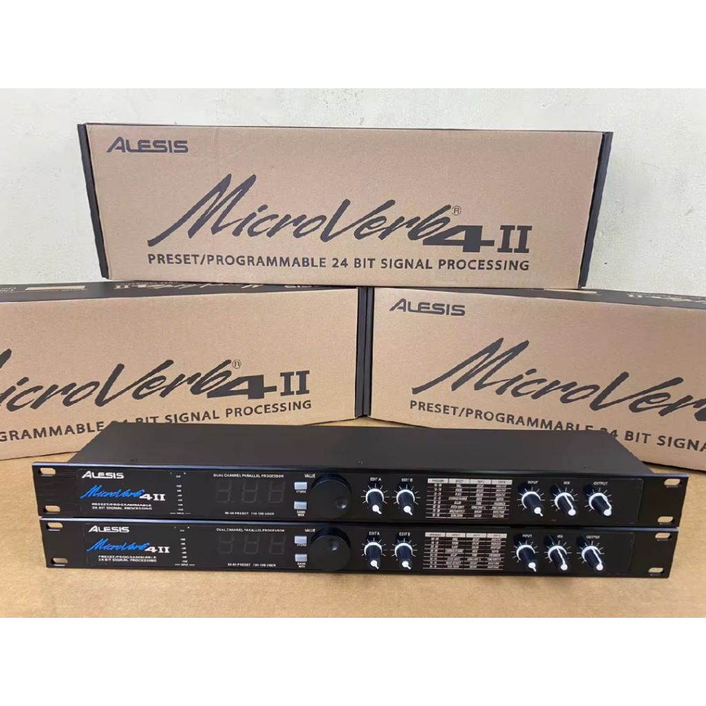 Effeck Vocal ALESIS microverb4 Madein Taiwan
