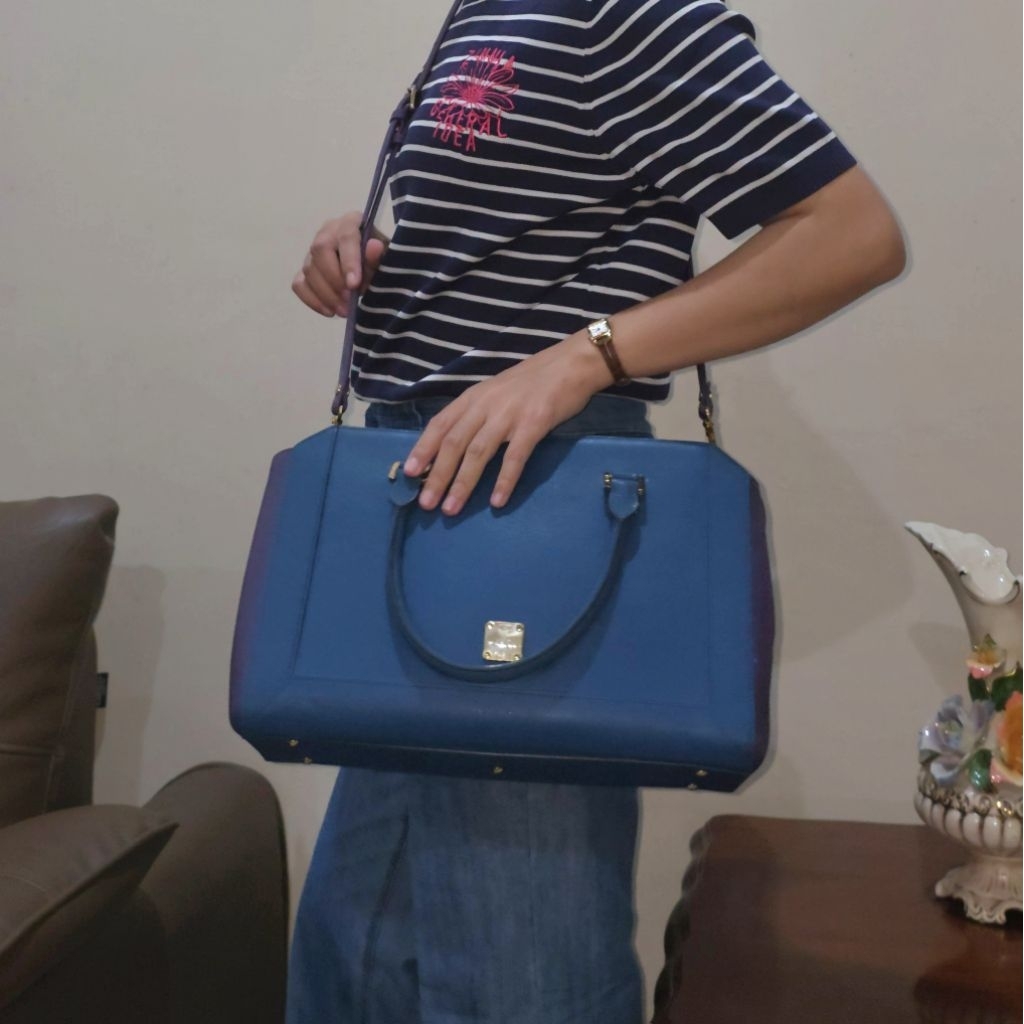 Tas MCM Nuovo Saffiano Preloved/Second