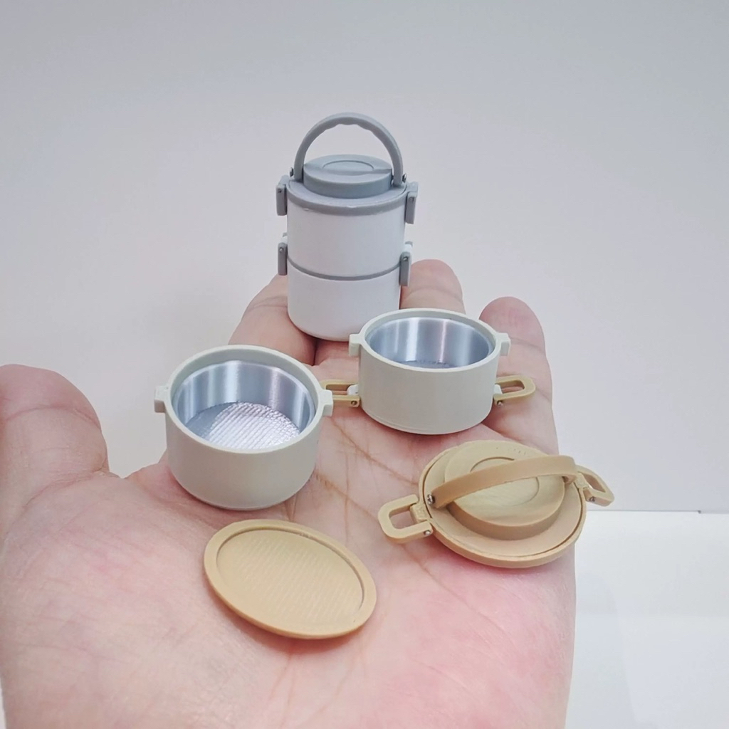 Miniature Rantangan / Miniature Tempat lauk 2tingkat