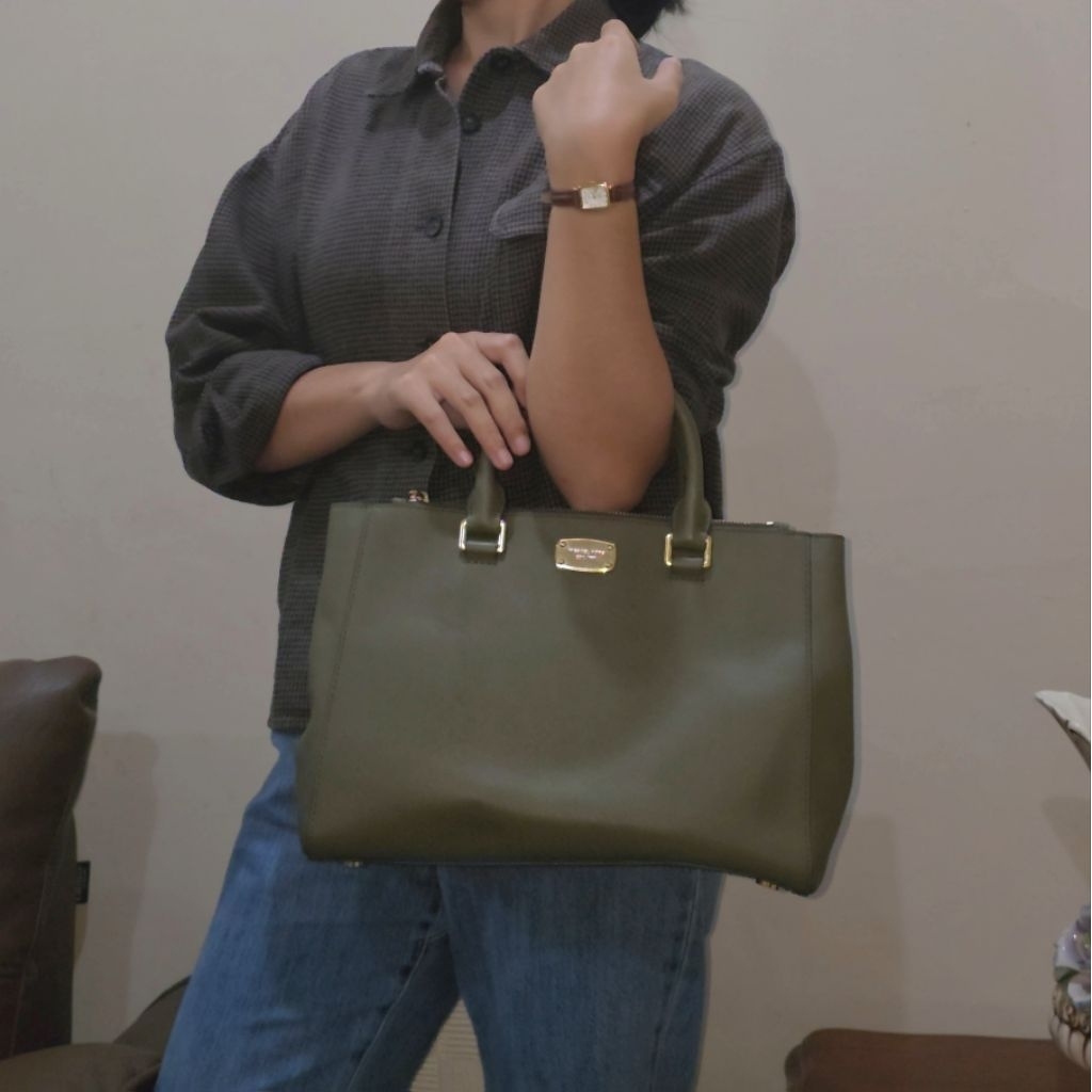 Tas Michael Kors Kellen Satchel Preloved/Second