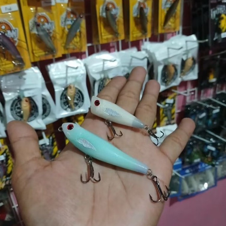Lure Hampala Wtd dan Popper Glue Stick