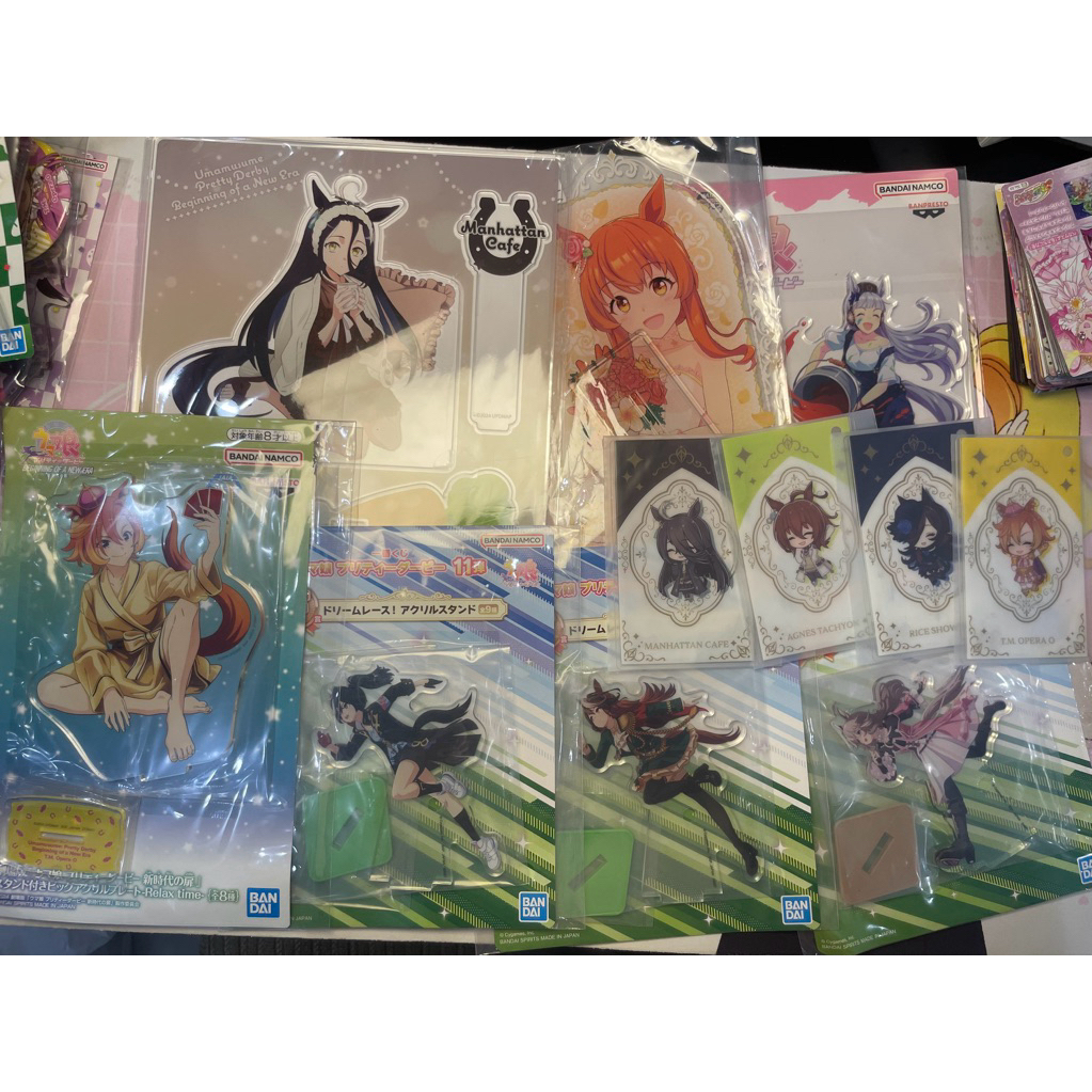 UMA MUSUME PRETTY DERBY Acrylic Stand Card Kartu holder Tm Opera o Rice shower manhattan cafe agnes 