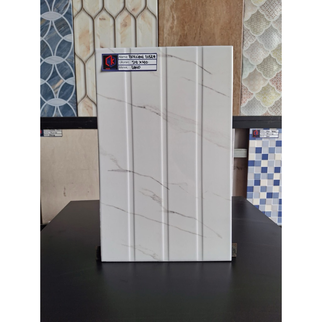 Keramik Dingding 25x40 Bellini White