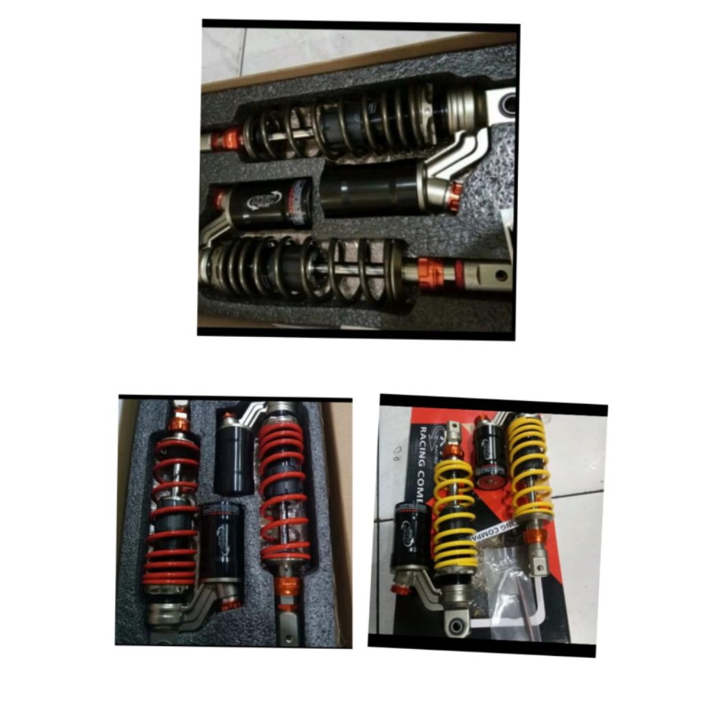 SHOCK BREAKER BELAKANG TABUNG KTC EXTREAM YAMAHA AEROX 155 UK 305MM