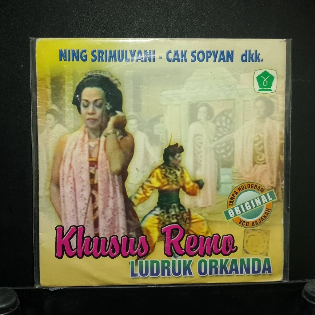 VCD original album Remo Khusus Ludruk Orkanda