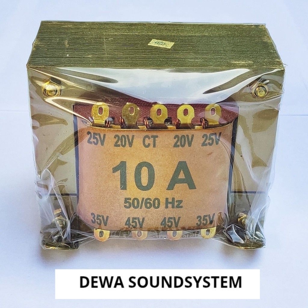 Trafo CT 10A 45V Murni Besar Anti Korosi