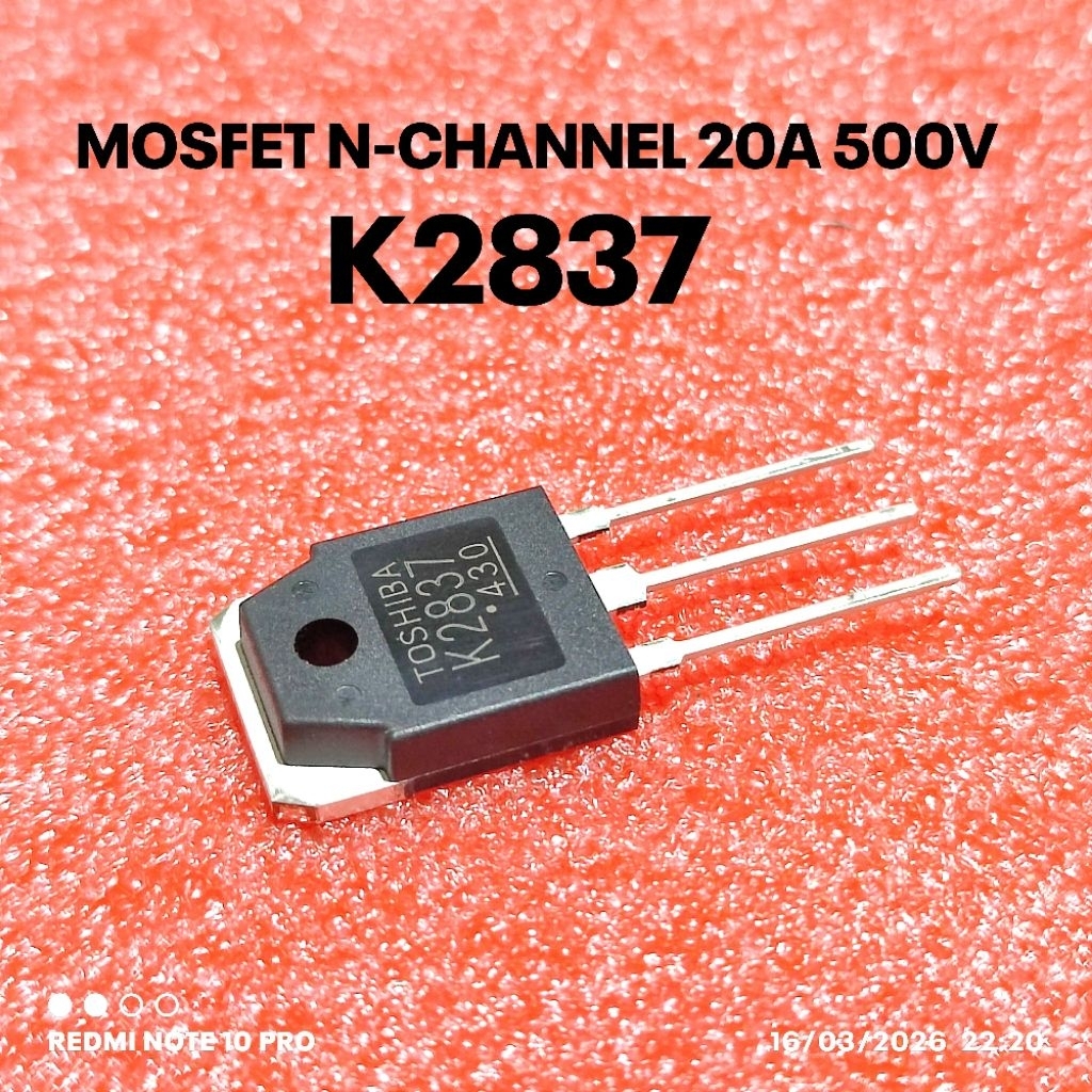 MOSFET N-CHANNEL 2SK2837 K2837 K 2837 SUPER