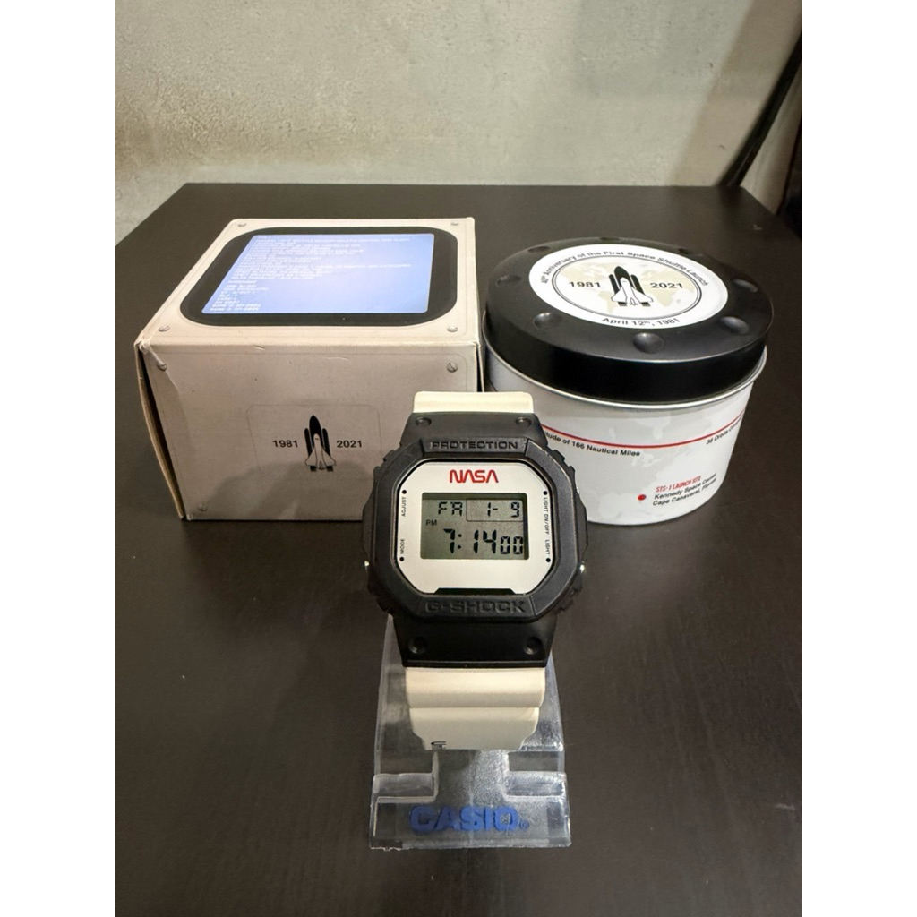 Gshock x Nasa DW 5600NASA21 Second Like New