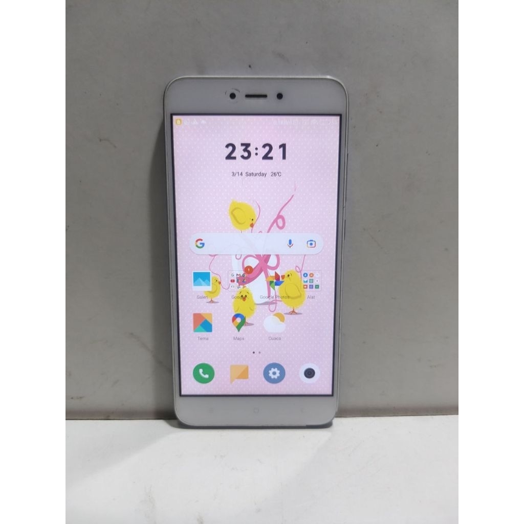XIAOMI REDMI NOTE 5A PRIME RAM 3/32GB HANDPHONE ANDROID SECOND NORMAL SIAP PAKAI