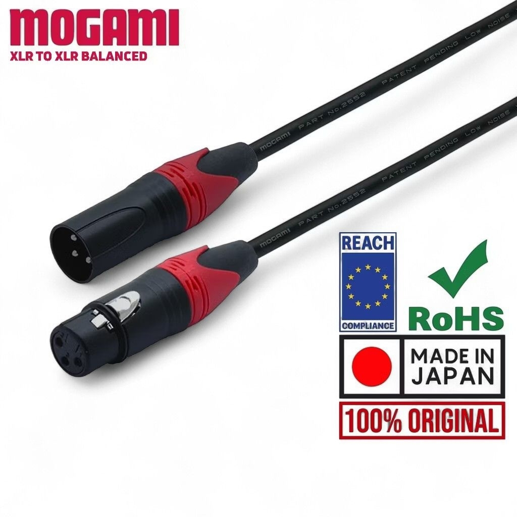 Mogami Original | Kabel Microphone Condenser Mogami - Code: (MOGAMI, GP, XLR FE - XLR MA)