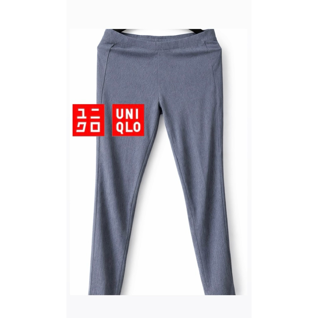 [ORI 100%] Celana Jegging Uniqlo Abu Grey