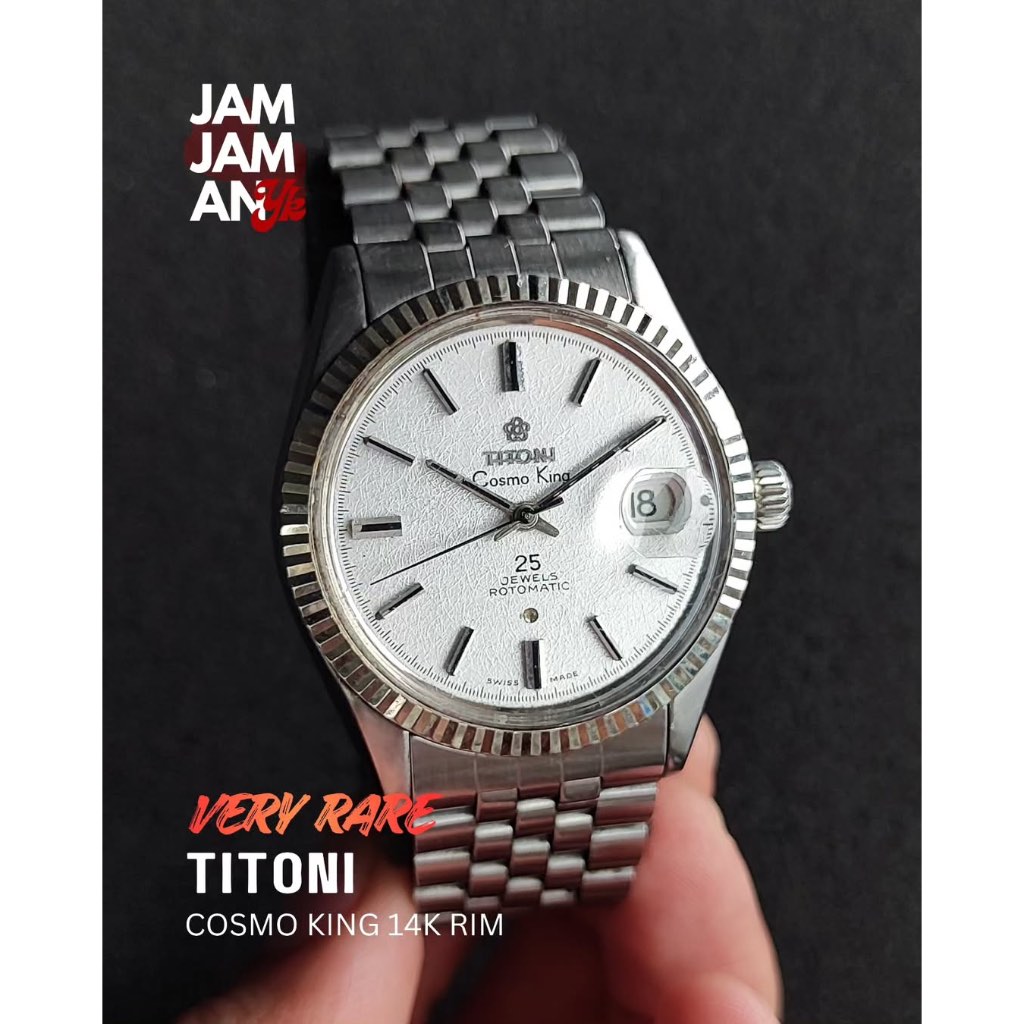 Titoni President Cosmo King 14K RIM Automatic Swiss Made