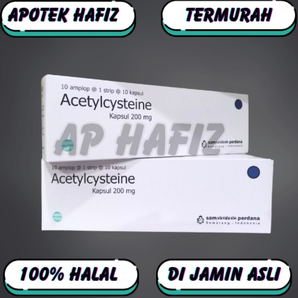 ACETYLCYSTEINE 200 MG - BOX