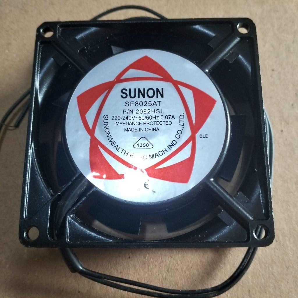 SUNON FAN AC 220V KIPAS AC 220 VOLT  8CM / 8X8 CM