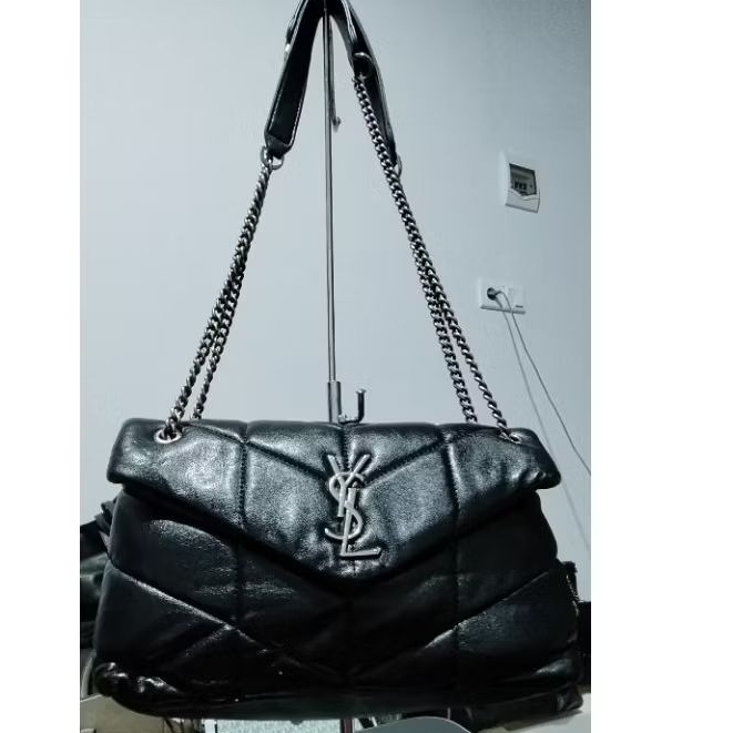 YSL Loulou Puffer Bag long shoulder