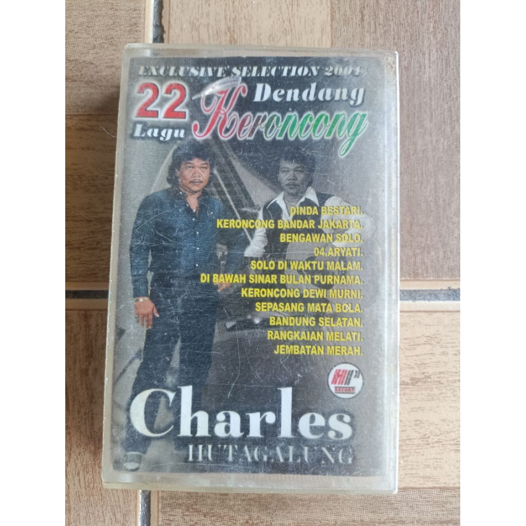 kaset pita 22 lagu dendang keromcong CHARLES HUTAGALUNG