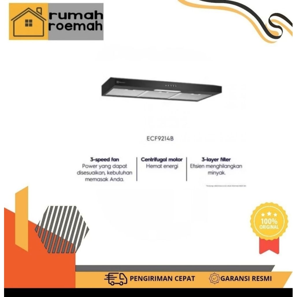 ELECTROLUX COOKER HOOD ECF 9214B