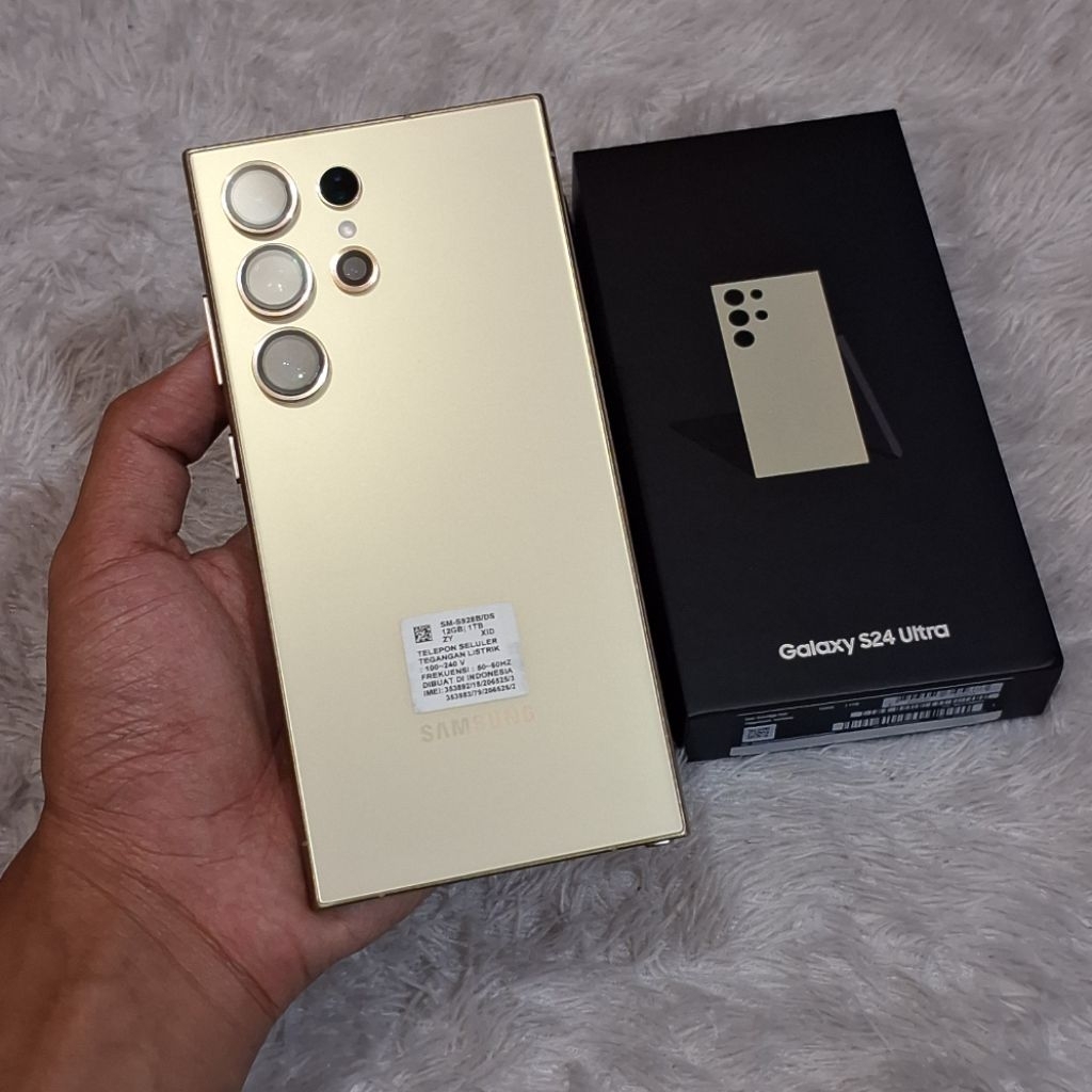 Samsung S24 Ultra 1TB garansi Resmi sein Fulset Original