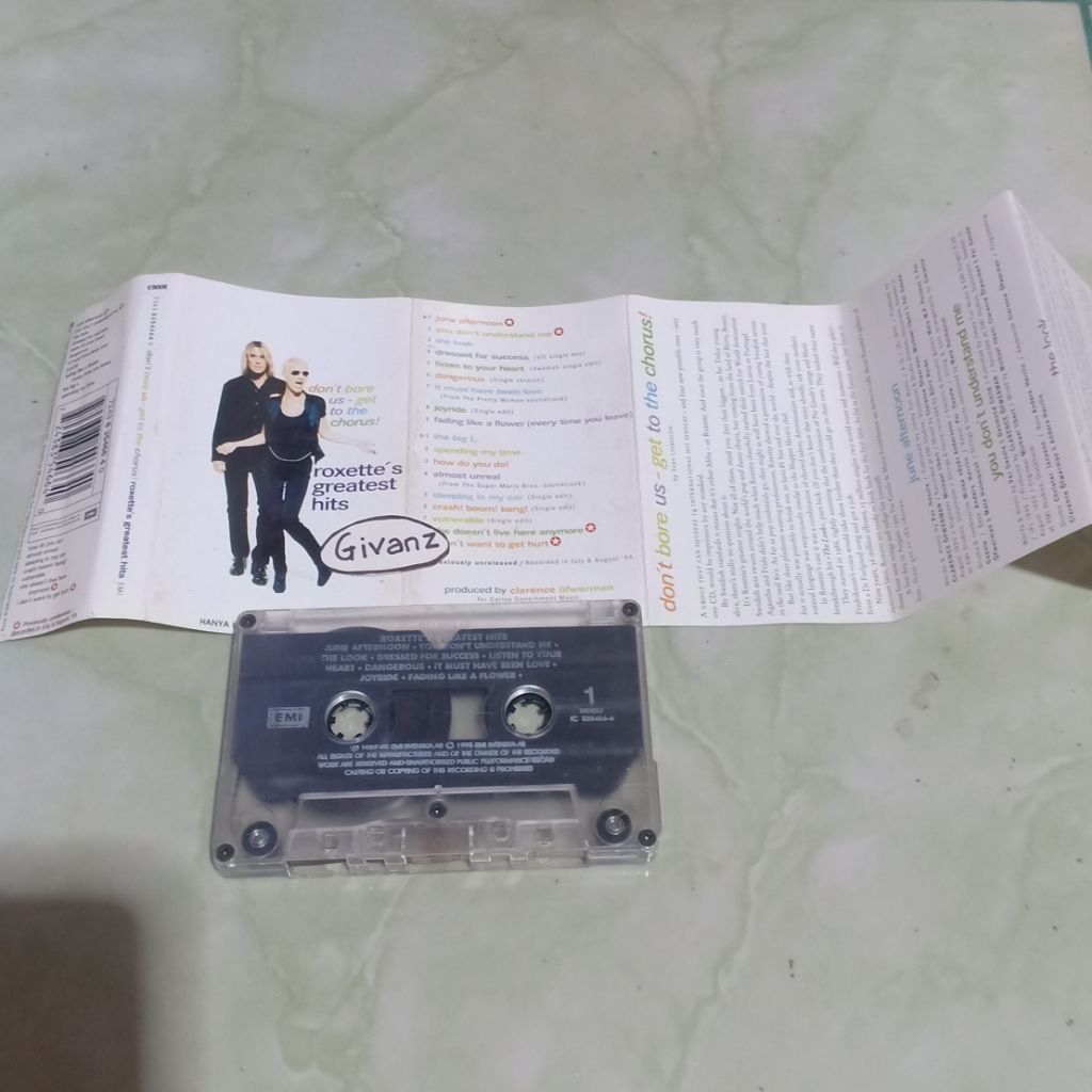 kaset pita ROXETTE - Greatest Hits