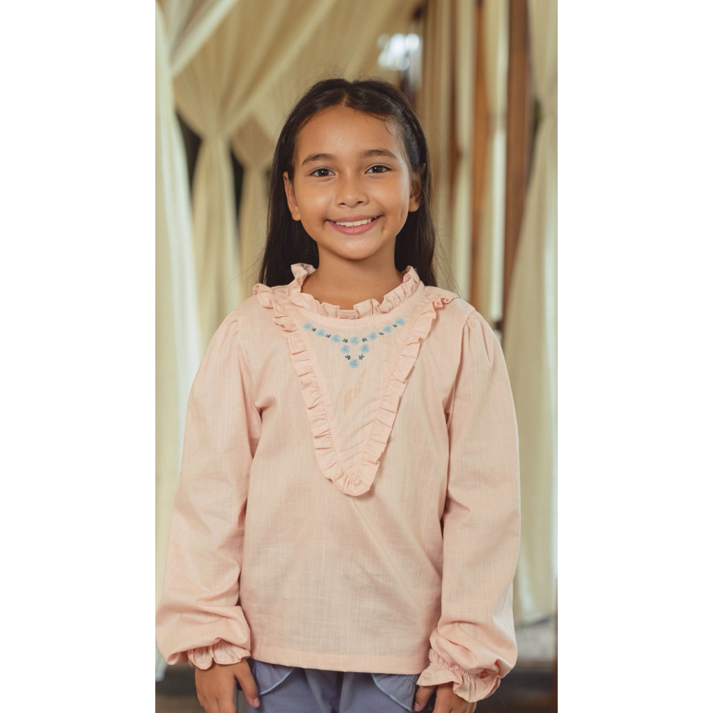 Makassar LPH Sarah Long Top | Baju Lengan Panjang Anak