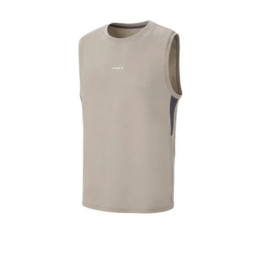 Kaos singlet Diadora Neuton MEDIUM Men's running training tanktops Sleeveless - Brown